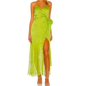 LPA Orelia Dress in Lime Green